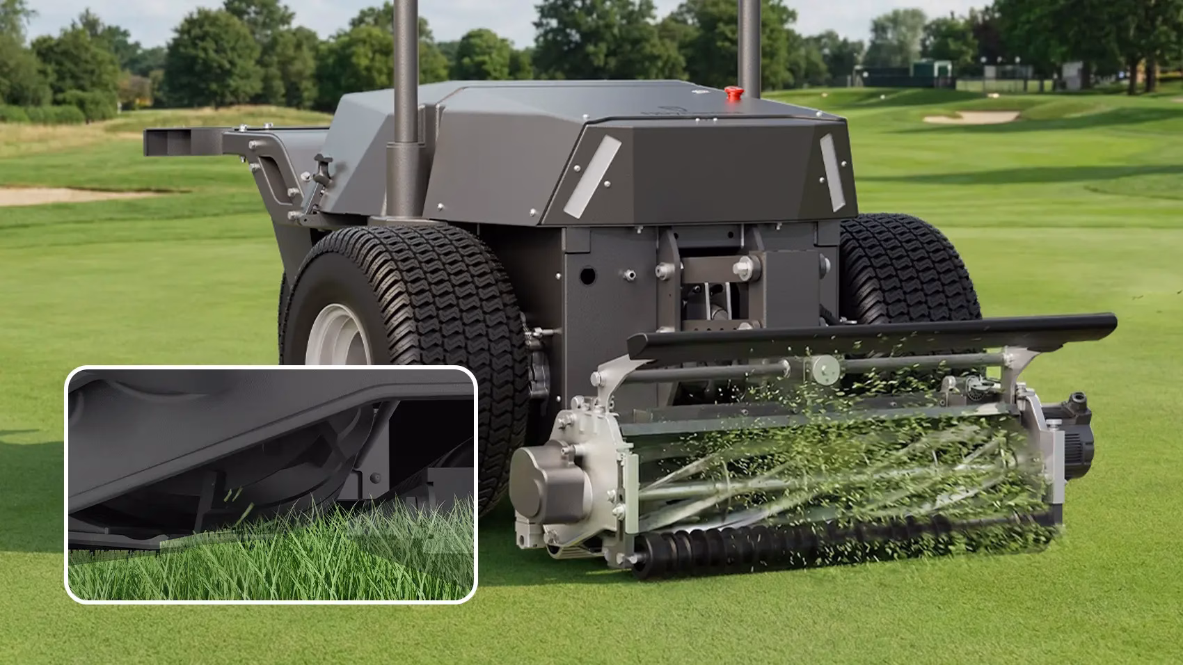 Why a Professional Robotic Cylinder Mower Works