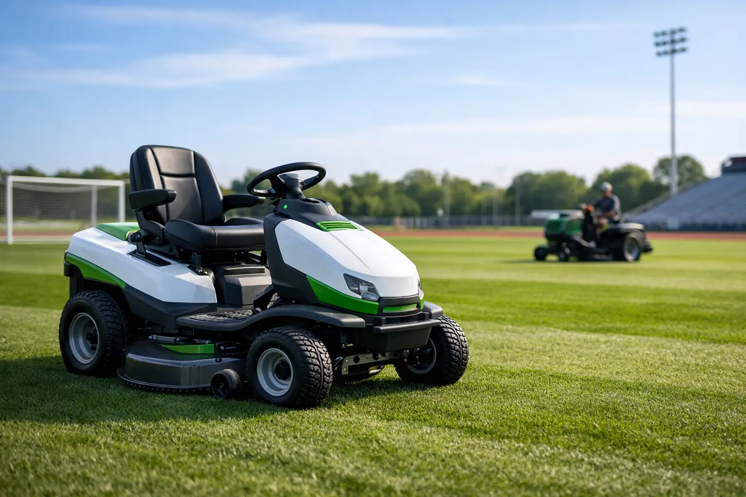 Choosing an Electric Mower for Sports Grounds