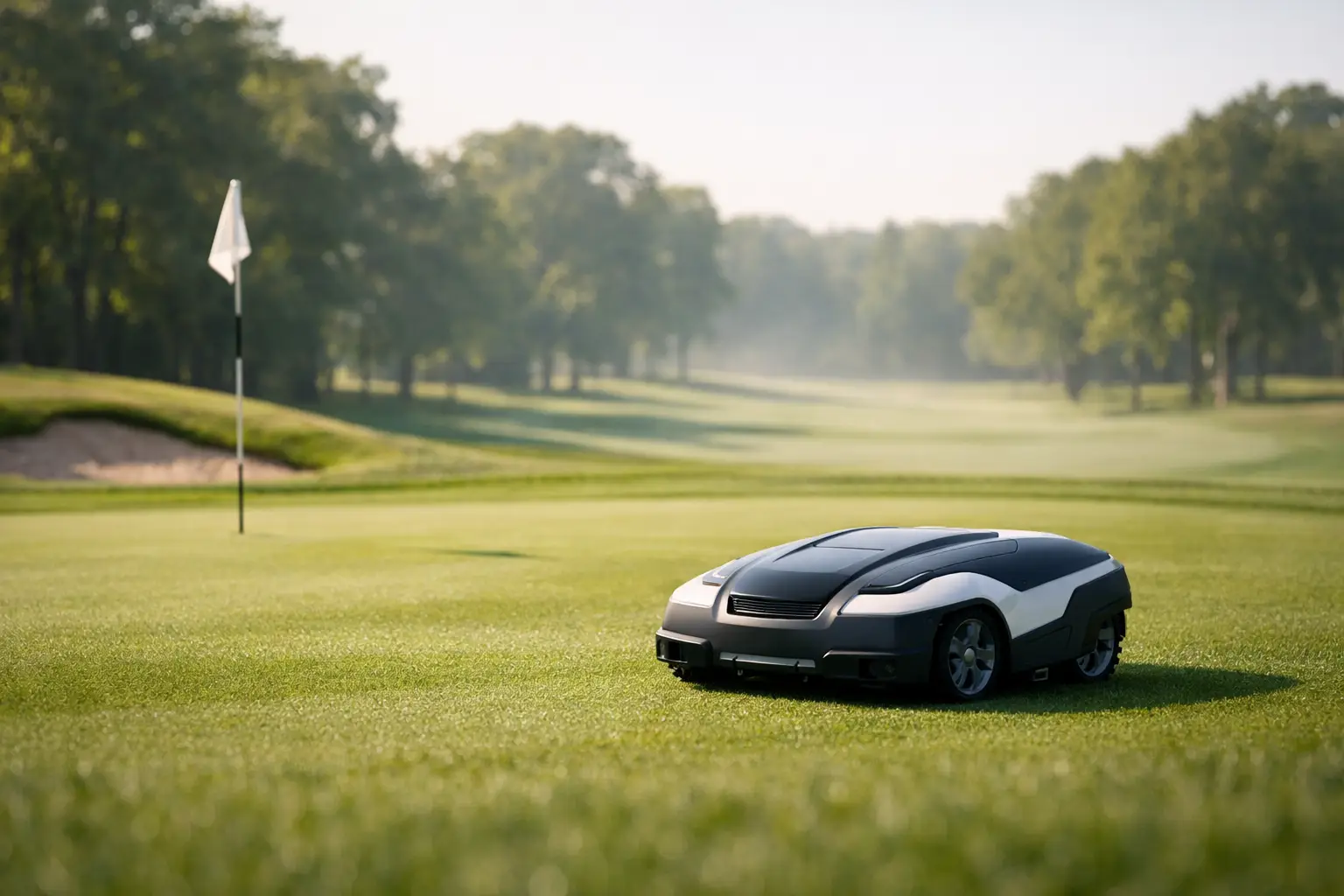 Robot mower for golf greens: does it work?