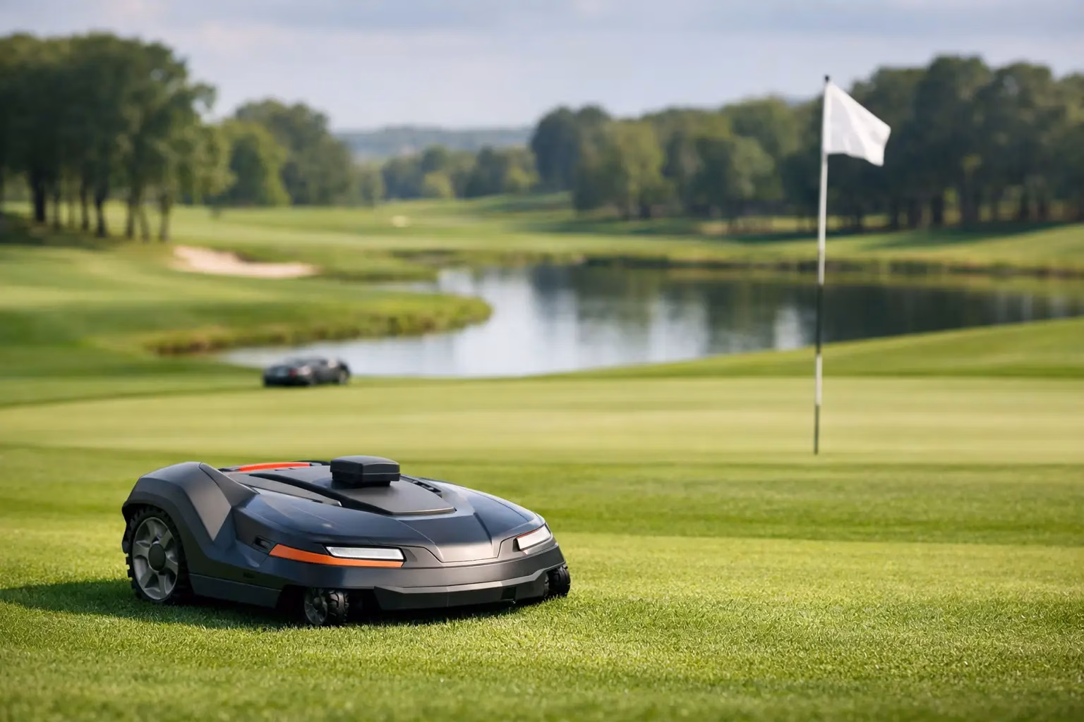 Robotic Mowers for Golf Courses