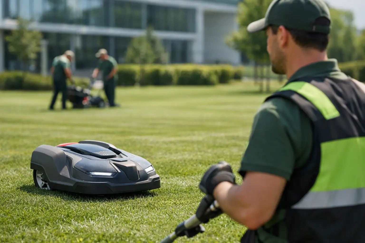 Do Autonomous Mowers Save Labour?