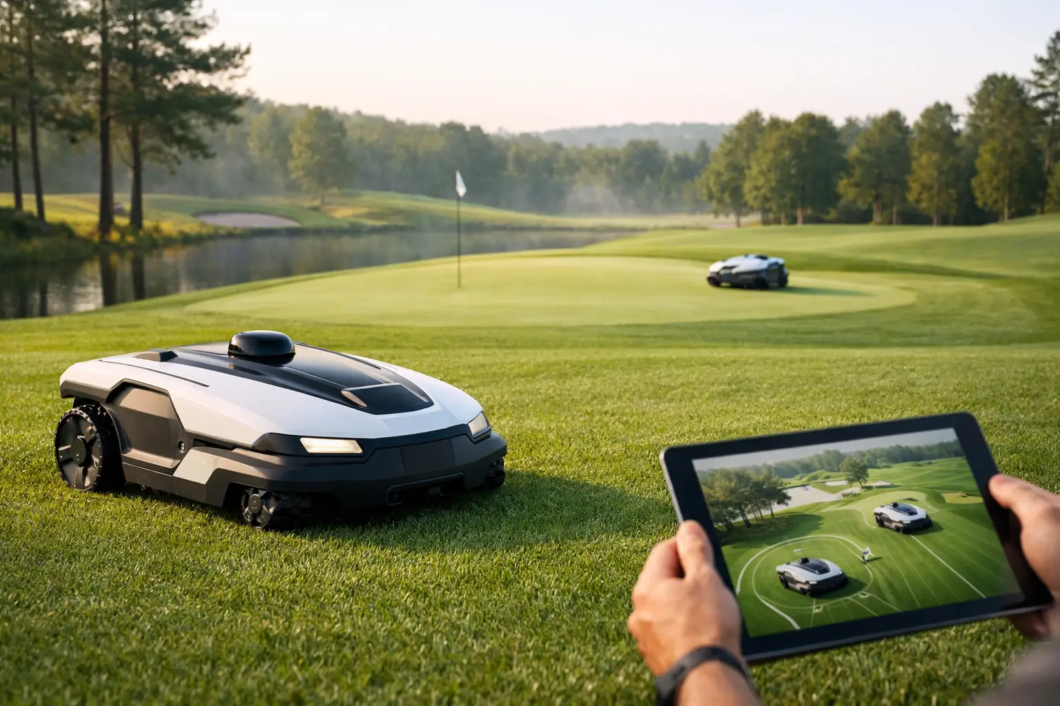 How to Automate Golf Course Mowing