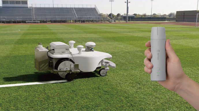 Titan Robotic Mower and Trion V4E