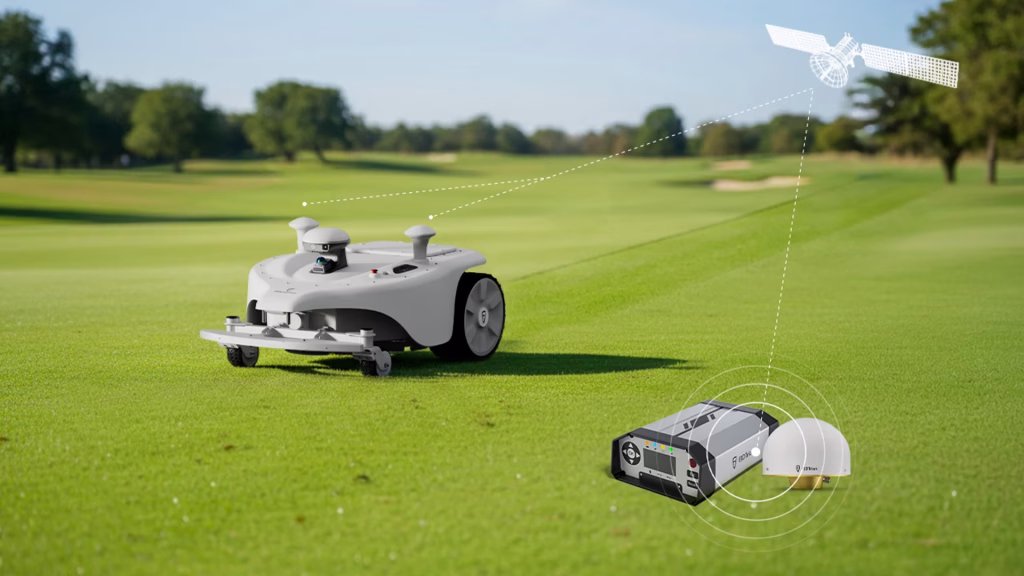 FJ Dynamics Titan Robotic Mower and N10 CORs